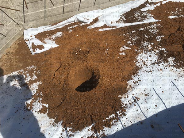 Гидроизоляция монолитной плиты